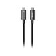 Baseus - Cablu USB-C/USB-C, 1.5m, negru