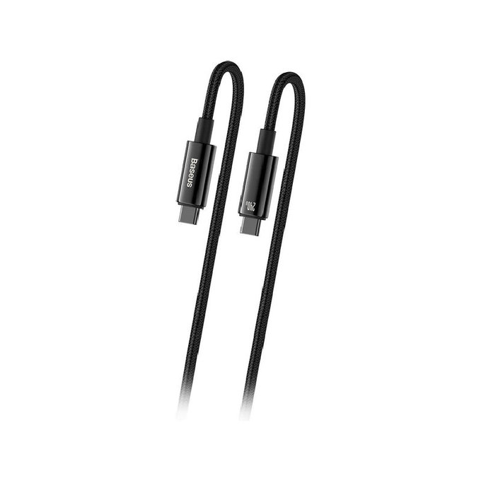 Baseus - Cablu USB-C/USB-C, 1.5m, negru