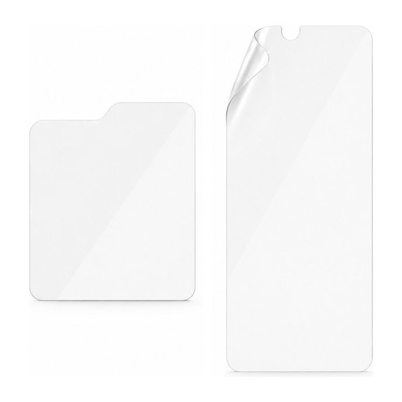 Folie de protecție UWF și sticlă securizată pentru Samsung Z Flip6, Transparent, PanzerGlass