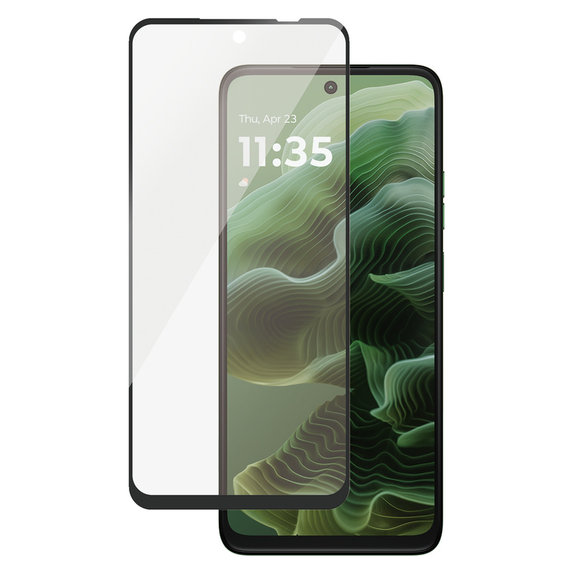 Sticlă securizată pentru Motorola Moto G35, Negru, SAFE by PanzerGlass