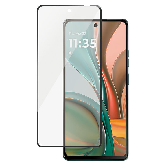 Sticlă securizată UWF pentru Motorola Moto G75 5G, Negru, SAFE by PanzerGlass