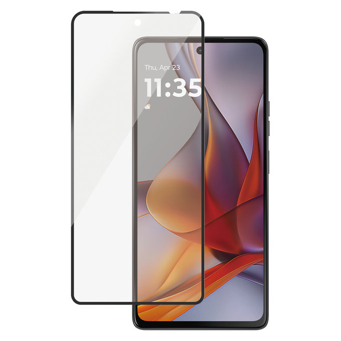 Sticlă securizată UWF pentru Motorola Moto G75 5G, Negru, PanzerGlass