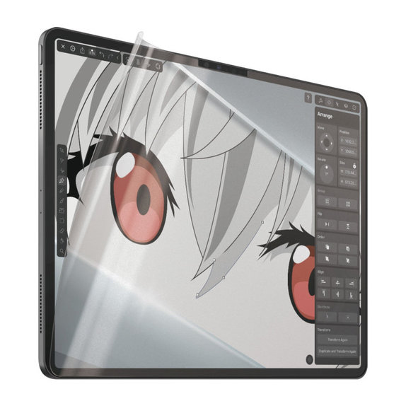 Folie de protecție GraphicPaper UWF pentru iPad Air 13"/Pro 13", Transparent, PanzerGlass