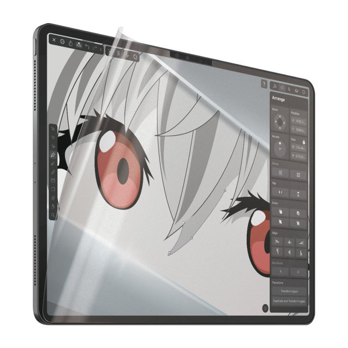Folie de protecție GraphicPaper UWF pentru iPad Air 13"/Pro 13", Transparent, PanzerGlass