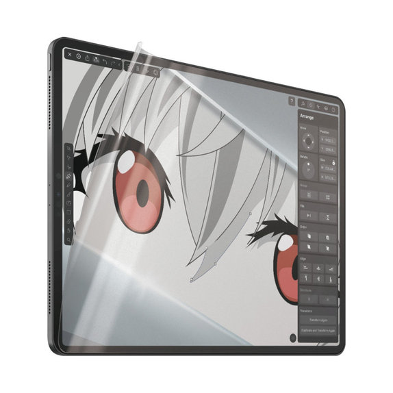 Folie de protecție GraphicPaper UWF pentru iPad Pro 12,9", Transparent, PanzerGlass