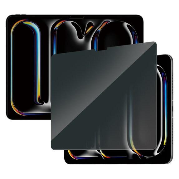 Sticlă securizată UWF Privacy pentru iPad Pro 13"/Air 13'', Transparent, PanzerGlass