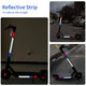 Xiaomi Mi Electric Scooter 1S, 2 M365, Essential, Pro, Pro 2 - Autocolante Reflectorizante (A)