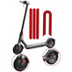 Xiaomi Mi Electric Scooter 1S, 2 M365, Essential, Pro, Pro 2 - Autocolante Reflectorizante (B)
