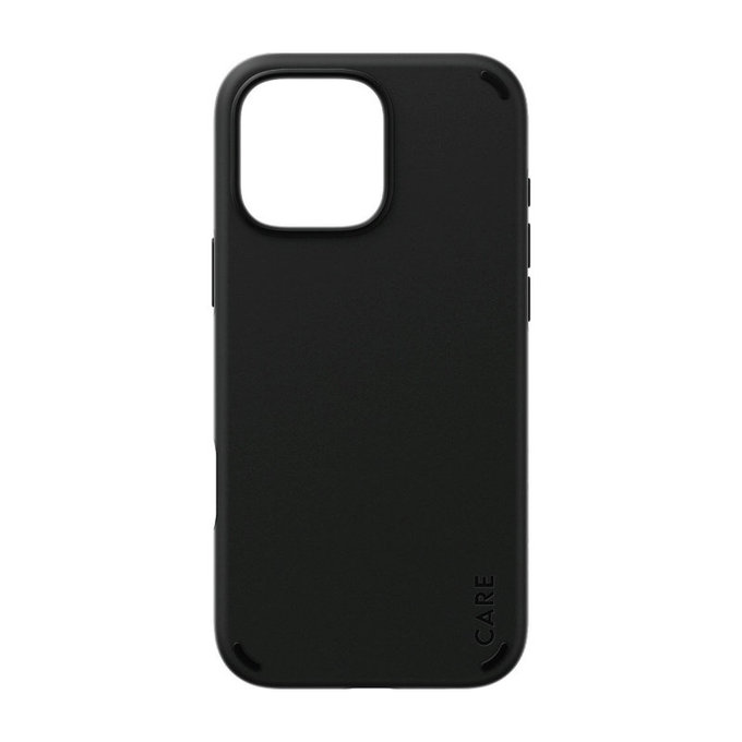 Husă Double Defense pentru iPhone 16 Pro Max, Negru, CARE