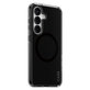Caz Smokey cu QI negru pentru Samsung Galaxy S25, Negru, PanzerGlass