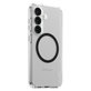 Caz Urban Combat cu QI negru pentru Samsung Galaxy S25, Transparent, PanzerGlass