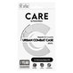 Caz Urban Combat cu QI alb pentru Samsung Galaxy S25, Transparent, PanzerGlass