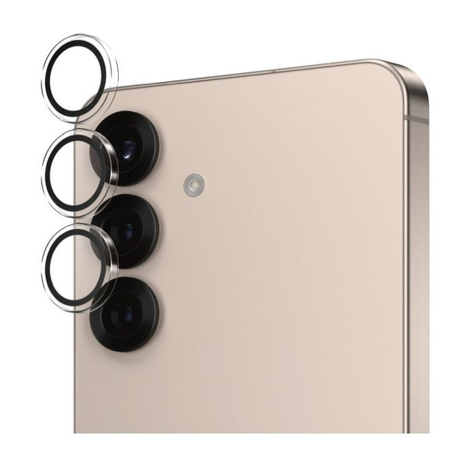 PanzerGlass - Capac de protec?ie & obiectivul camerei Hoops pentru Samsung Galaxy S25, transparent