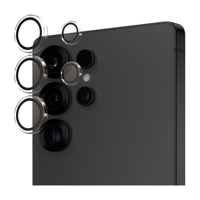 PanzerGlass - Capac de protec?ie & obiectivul camerei Hoops pentru Samsung Galaxy S25 Ultra, transparent