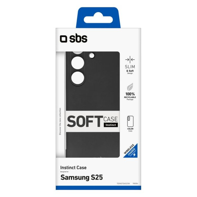 SBS - Caz Instinct pentru Samsung Galaxy S25, negru