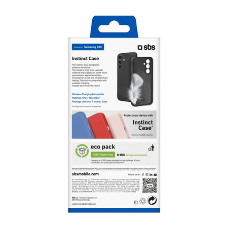 SBS - Caz Instinct pentru Samsung Galaxy S25, negru