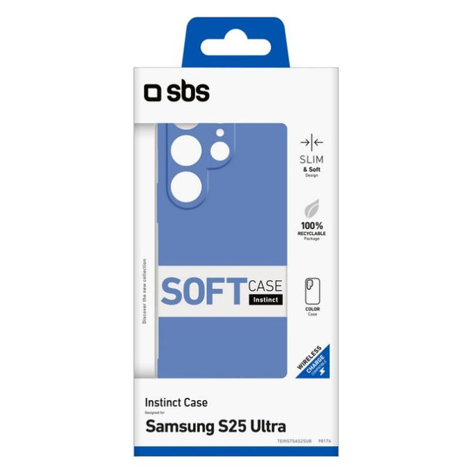 SBS - Caz Instinct pentru Samsung Galaxy S25 Ultra, albastru