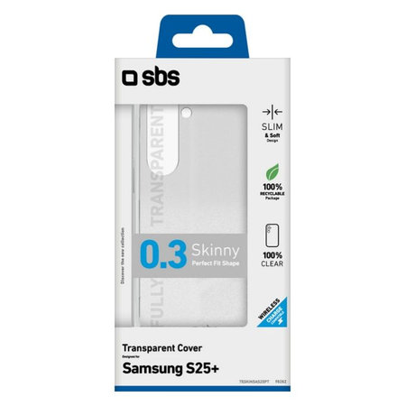 SBS - Caz Skinny pentru Samsung Galaxy S25+, transparent