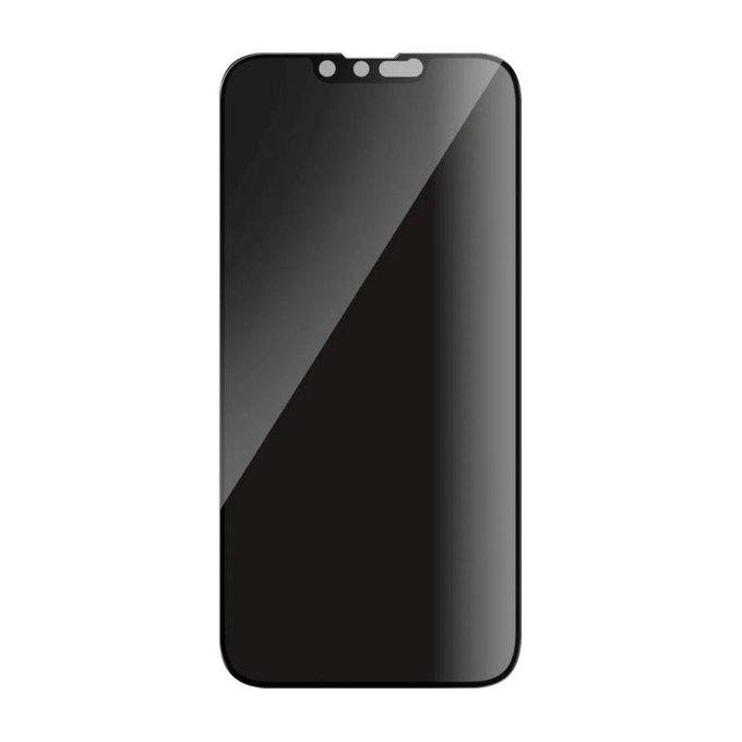Sticlă securizată UWF Privacy cu aplicator pentru iPhone 17e/16e/14/13/13 Pro, Negru, PanzerGlass