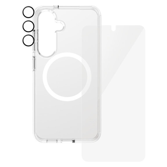 Bundle 3 în 1 pentru Samsung Galaxy S25, PanzerGlass