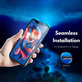 Ecran In-Cell FHD pentru iPhone 16 Plus, Sticlă tactilă cu ramă, FixPremium