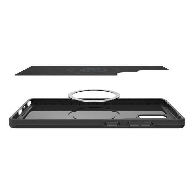 Spigen - Caz Thin Fit cu MagSafe pentru Samsung Galaxy S25 Ultra, negru