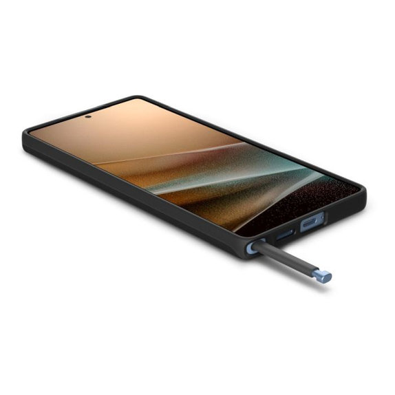 Spigen - Caz Thin Fit cu MagSafe pentru Samsung Galaxy S25 Ultra, negru