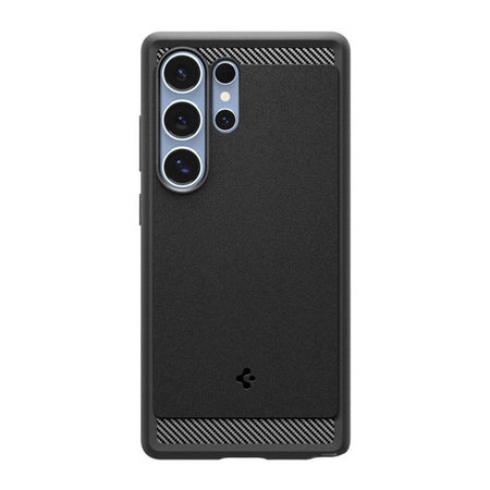Spigen - Caz Rugged Armor cu MagSafe pentru Samsung Galaxy S25 Ultra, Matte Black