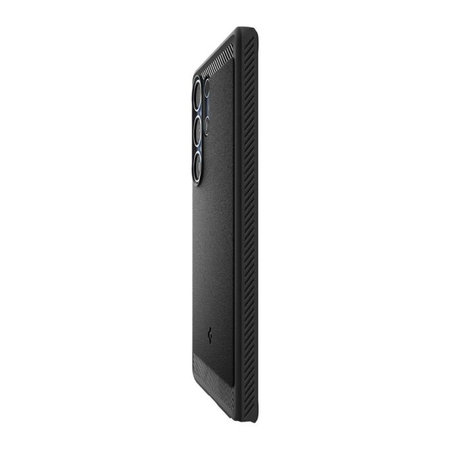 Spigen - Caz Rugged Armor cu MagSafe pentru Samsung Galaxy S25 Ultra, Matte Black