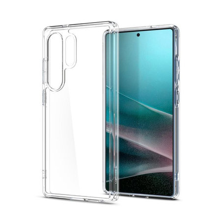 Spigen - Caz Ultra Hybrid pentru Samsung Galaxy S25 Ultra, Crystal Clear