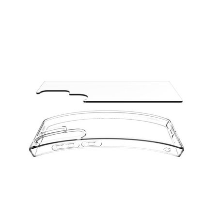 Spigen - Caz Ultra Hybrid pentru Samsung Galaxy S25 Ultra, Crystal Clear