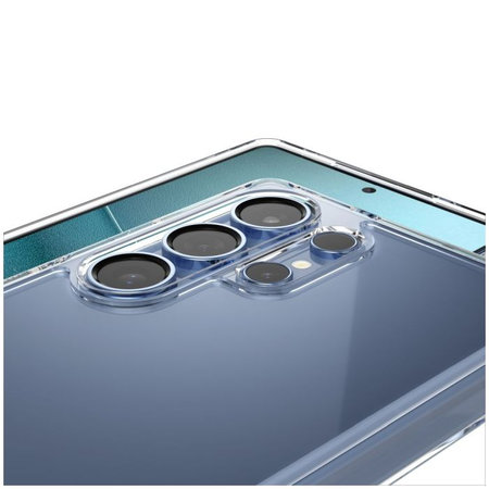 Spigen - Caz Ultra Hybrid pentru Samsung Galaxy S25 Ultra, Crystal Clear