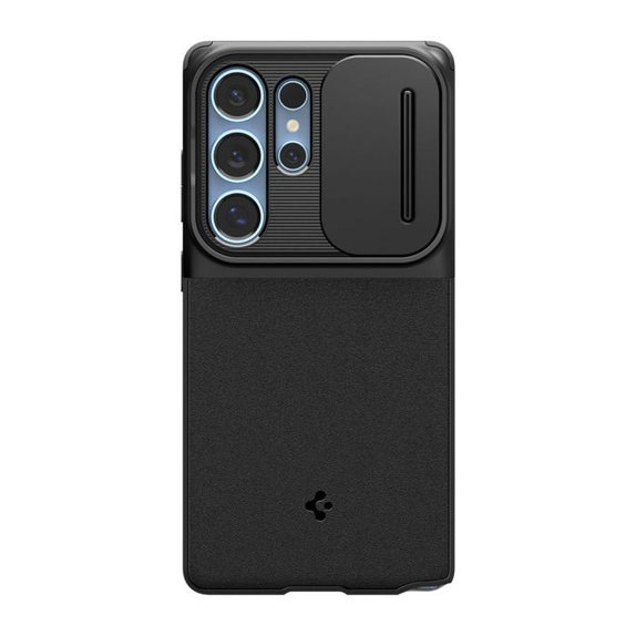 Spigen - Caz Optik Armor pentru Samsung Galaxy S25 Ultra, negru