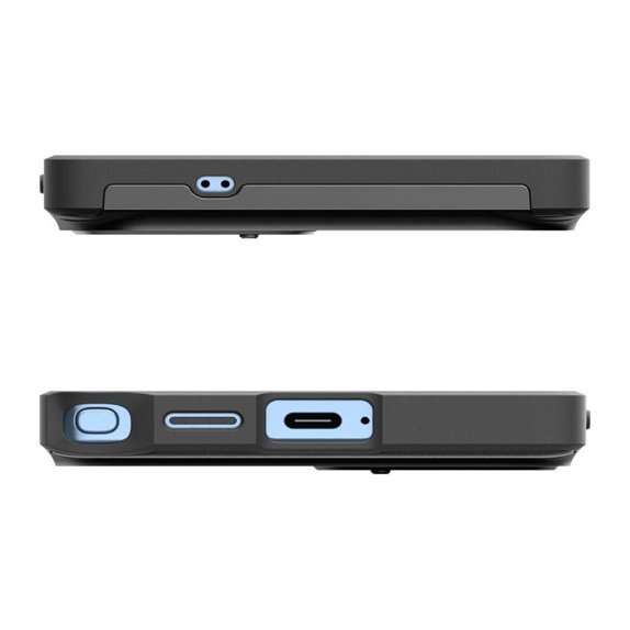Spigen - Caz Optik Armor pentru Samsung Galaxy S25 Ultra, negru