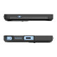 Spigen - Caz Optik Armor pentru Samsung Galaxy S25 Ultra, negru