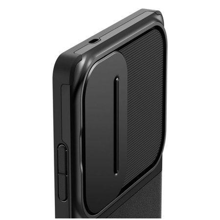 Spigen - Caz Optik Armor pentru Samsung Galaxy S25 Ultra, negru