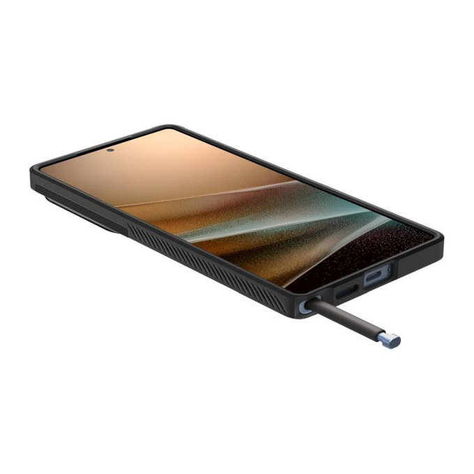 Spigen - Caz Optik Armor pentru Samsung Galaxy S25 Ultra, negru
