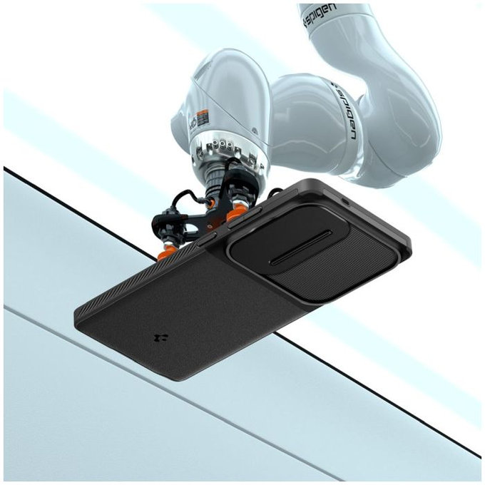 Spigen - Caz Optik Armor pentru Samsung Galaxy S25 Ultra, negru