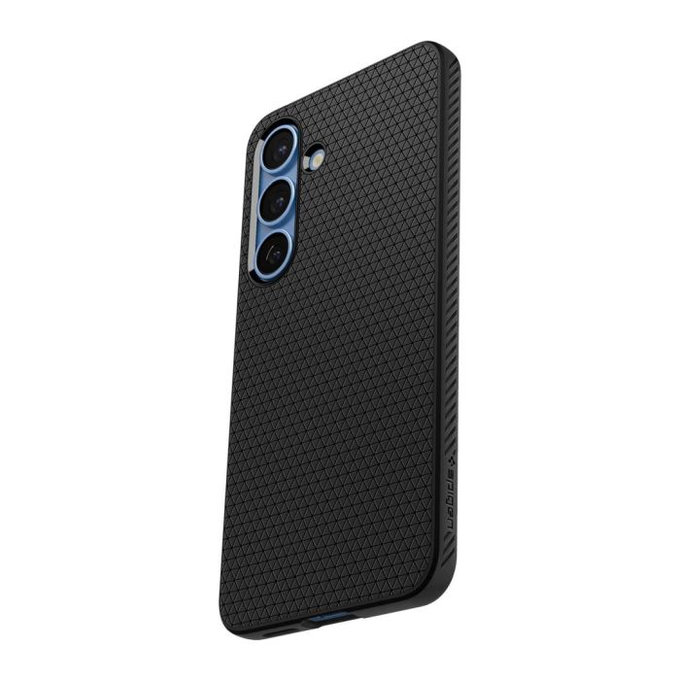 Spigen - Caz Liquid Air pentru Samsung Galaxy S25+, Matte Black