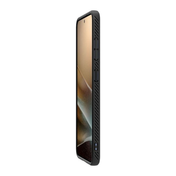 Spigen - Caz Liquid Air pentru Samsung Galaxy S25+, Matte Black
