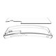Spigen - Caz Ultra Hybrid pentru Samsung Galaxy S25+, Crystal Clear