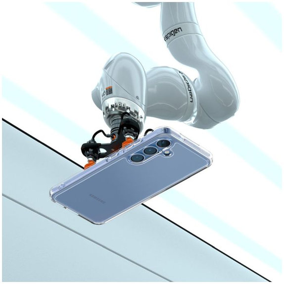 Spigen - Caz Ultra Hybrid pentru Samsung Galaxy S25+, Crystal Clear