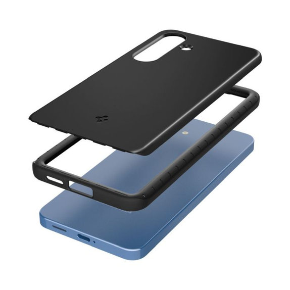 Spigen - Caz Thin Fit cu MagSafe pentru Samsung Galaxy S25, negru