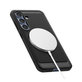 Spigen - Caz Rugged Armor cu MagSafe pentru Samsung Galaxy S25, Matte Black
