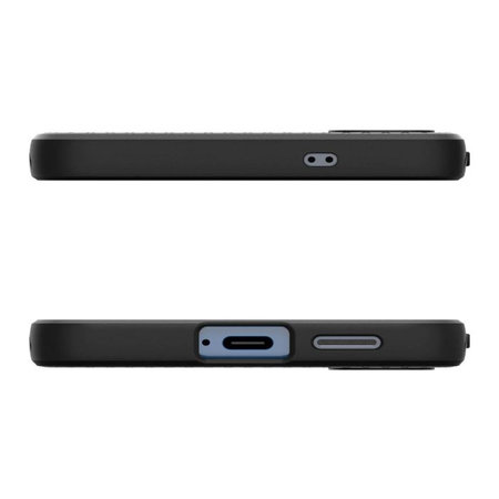 Spigen - Caz Liquid Air pentru Samsung Galaxy S25, Matte Black