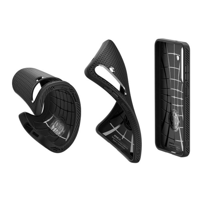 Spigen - Caz Liquid Air pentru Samsung Galaxy S25, Matte Black