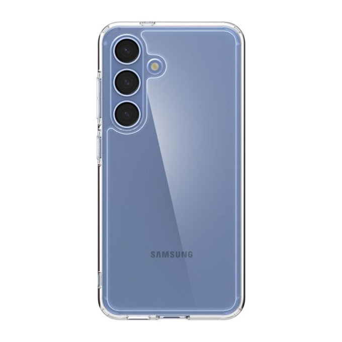 Spigen - Caz Ultra Hybrid pentru Samsung Galaxy S25, Crystal Clear