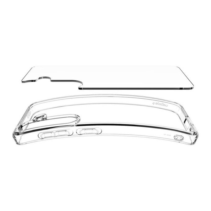 Spigen - Caz Ultra Hybrid pentru Samsung Galaxy S25, Crystal Clear