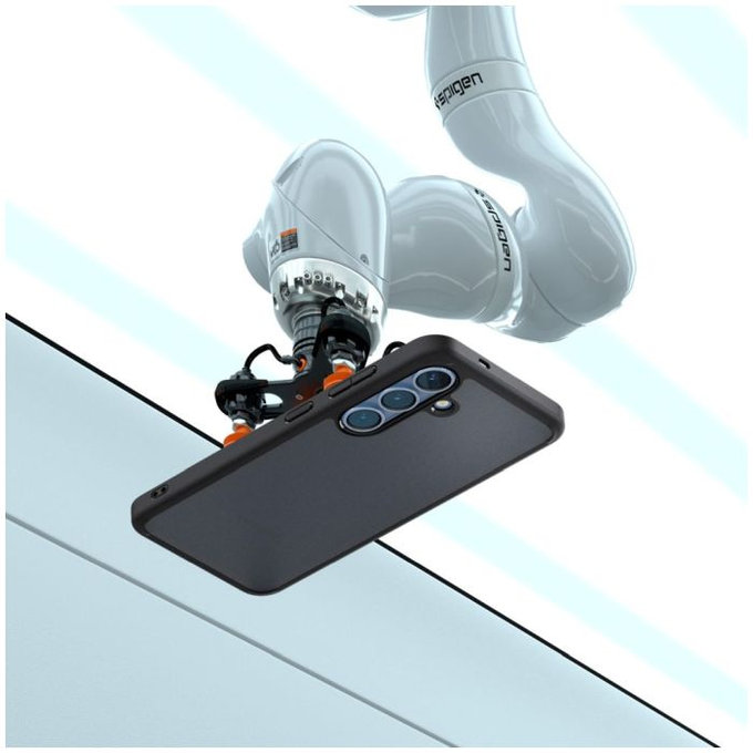 Spigen - Caz Ultra Hybrid pentru Samsung Galaxy S25, Frost Black