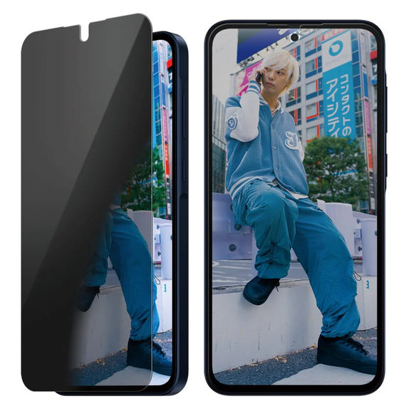 Sticlă securizată UWF Privacy pentru Samsung Galaxy A36 5G, Transparent, PanzerGlass
